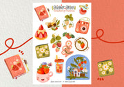 Strawberry Sticker Sheet