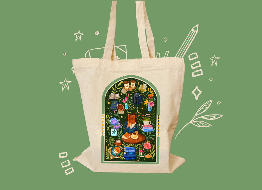 Breakfast Club Motive Tote Bag