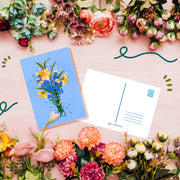 A Set of Floral Post Cards