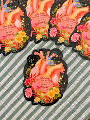 Beauty of the Heart Glossy Sticker