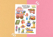 Garden Art Sticker Sheet