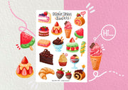 Sweets Sticker Sheet