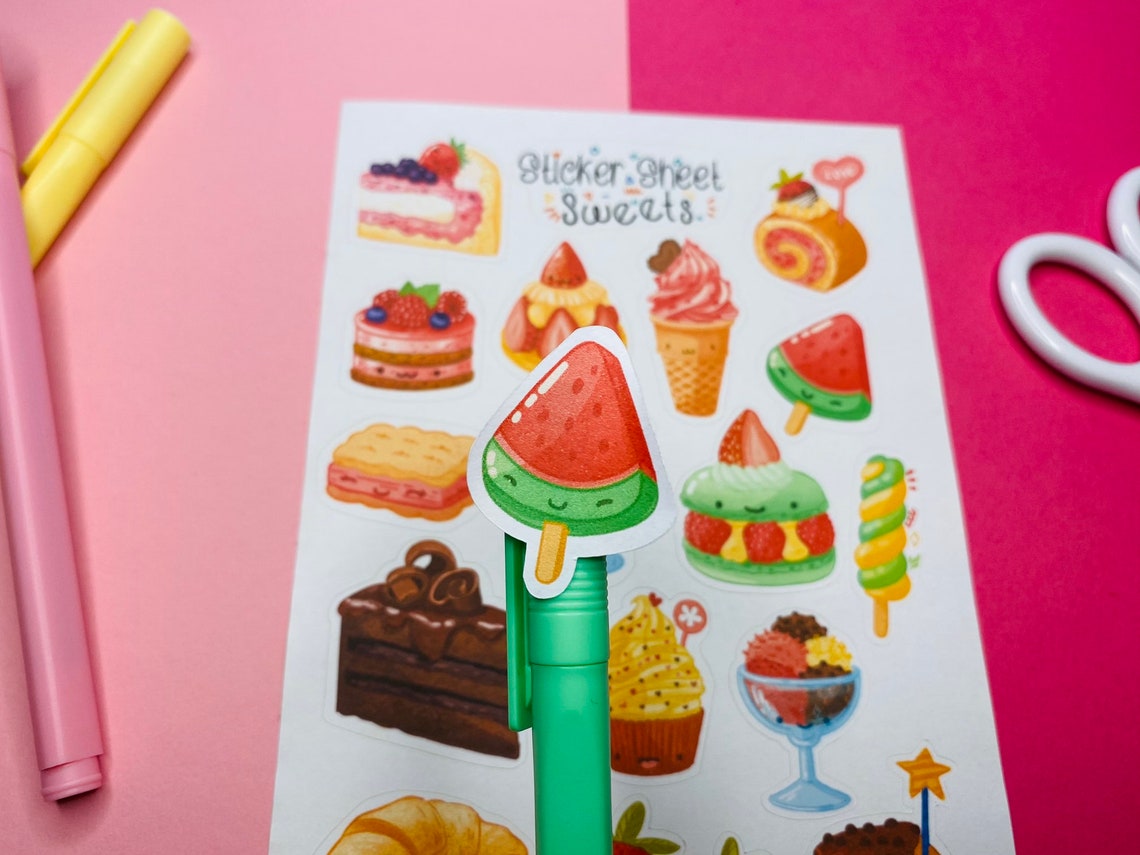 Sweets Sticker Sheet