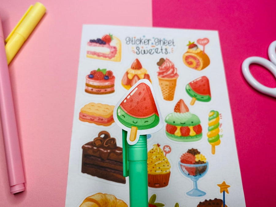 Sweets Sticker Sheet