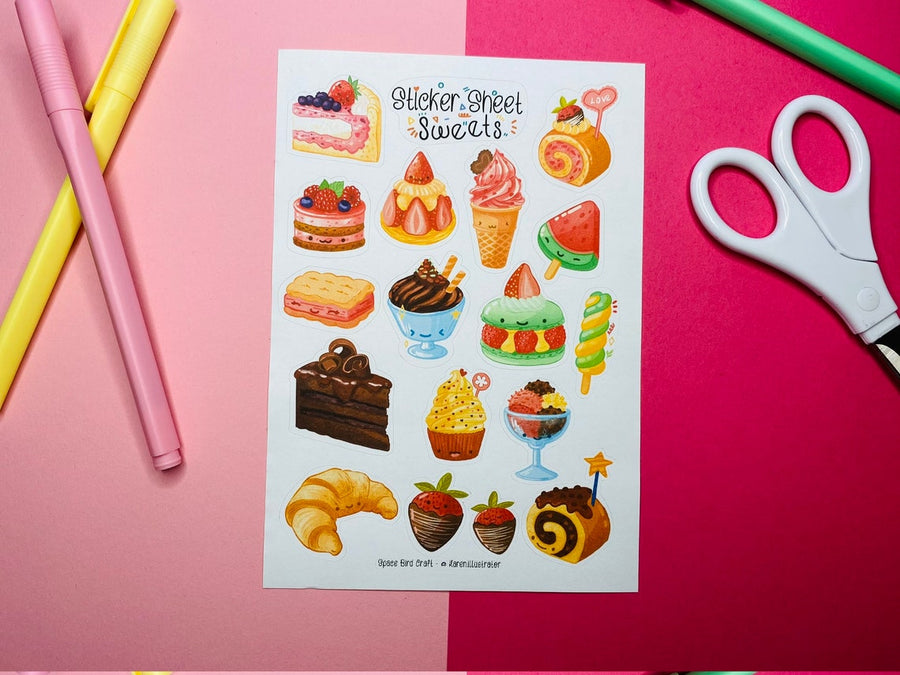 Sweets Sticker Sheet