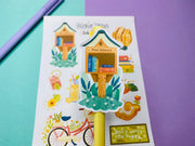 Be Happy Sticker Sheet