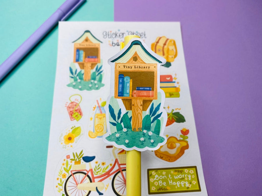 Be Happy Sticker Sheet