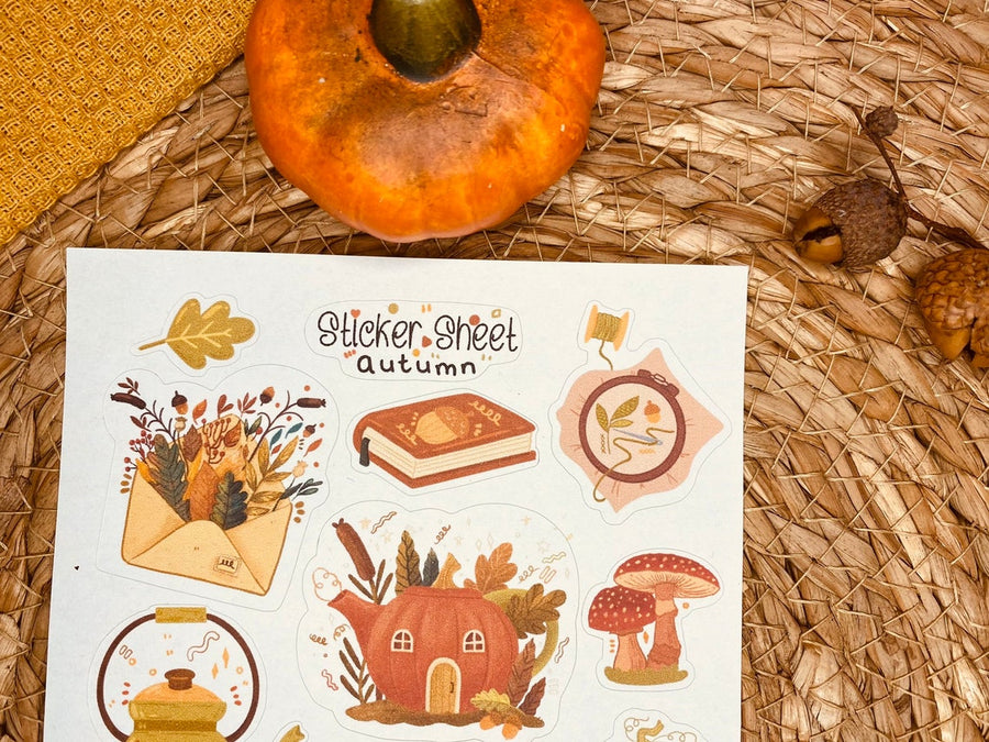 Autumn Sticker Sheet