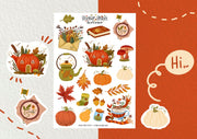 Autumn Sticker Sheet