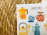Tea Party Sticker Sheet