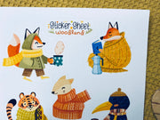 Woodland Sticker Sheet