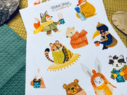 Woodland Sticker Sheet