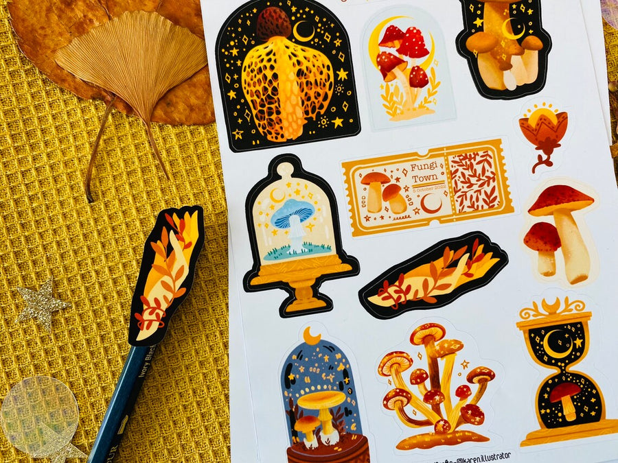 Mushroom Dream Sticker Sheet