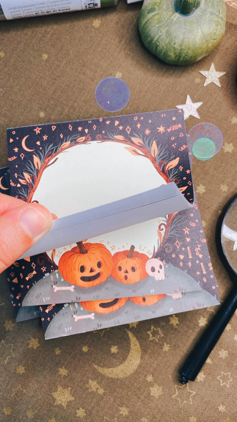 Halloween Memopad Mini Notepads