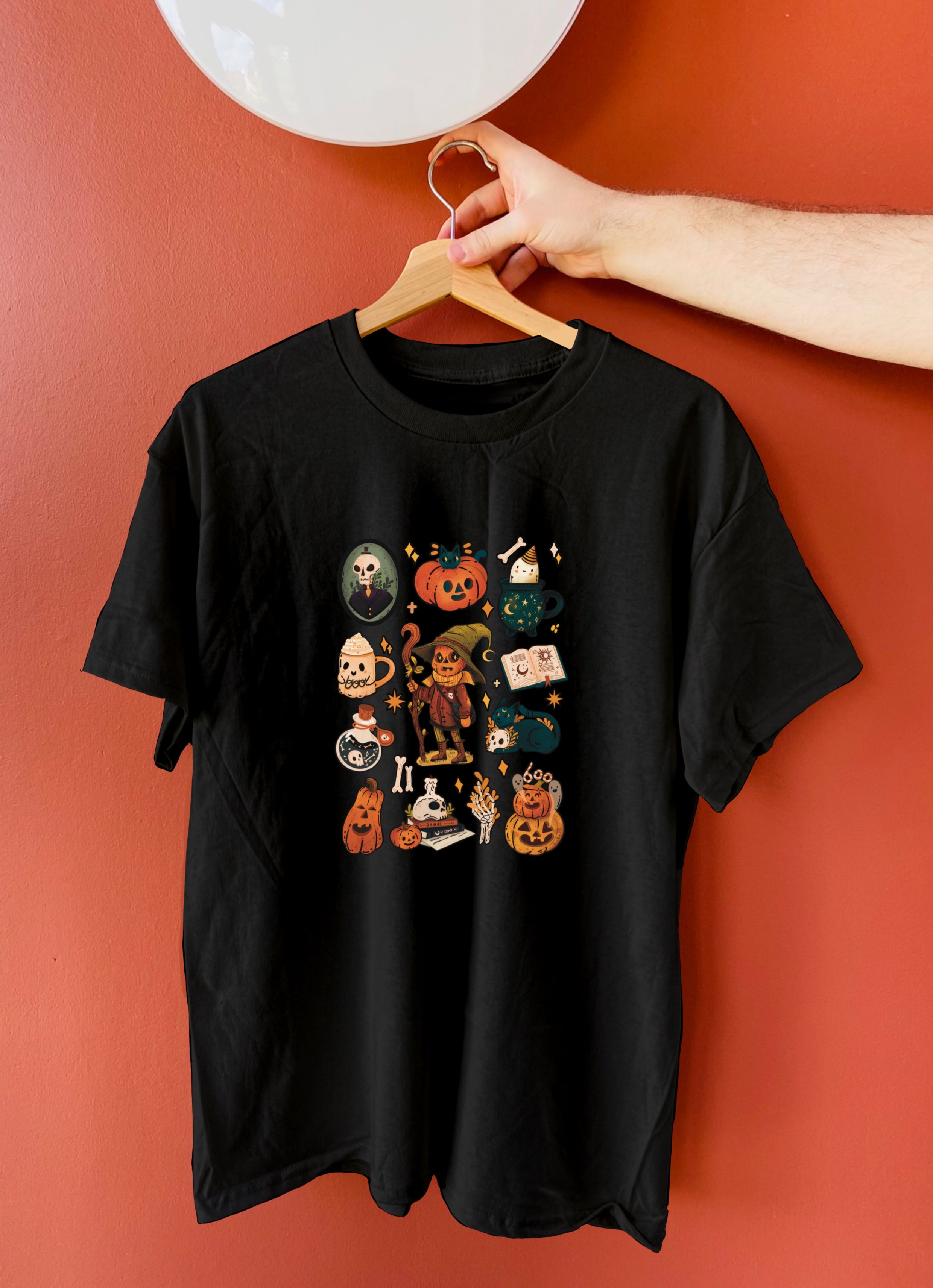 Halloween Pattern - Loose Fit T-Shirt