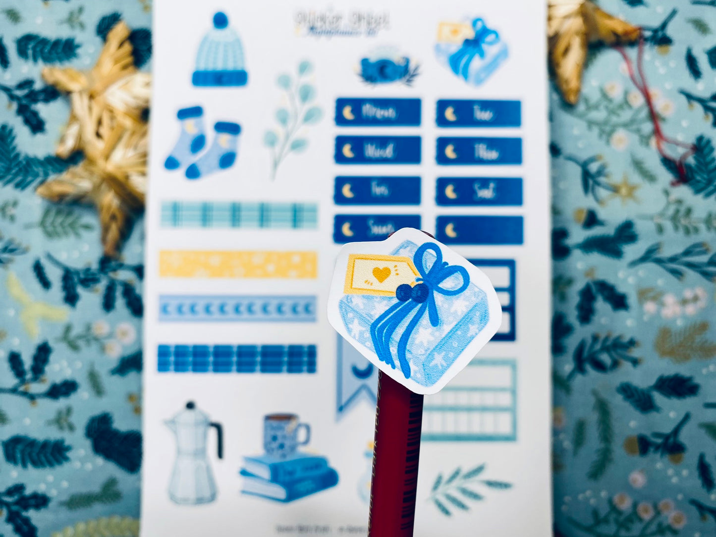 Night Planner Sticker Sheet