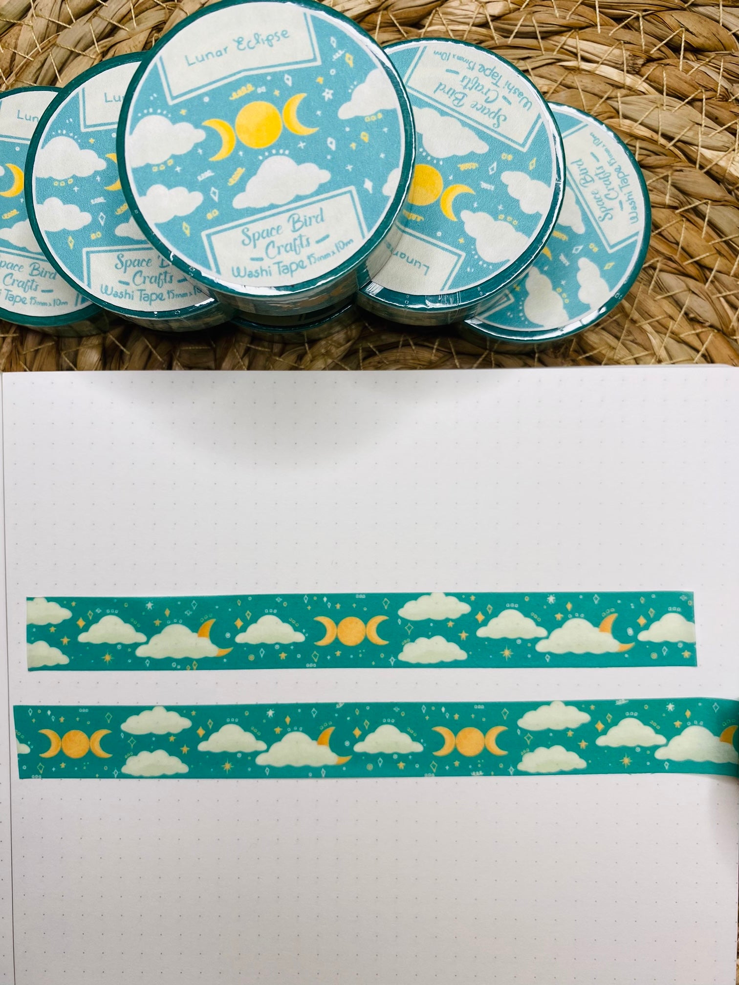 Eclipse Washi Tape 10m x 15mm