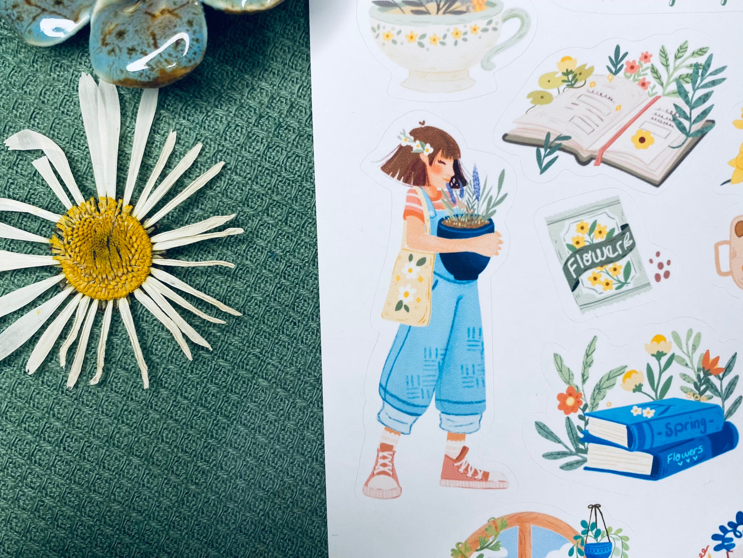 Hello Spring Sticker Sheet
