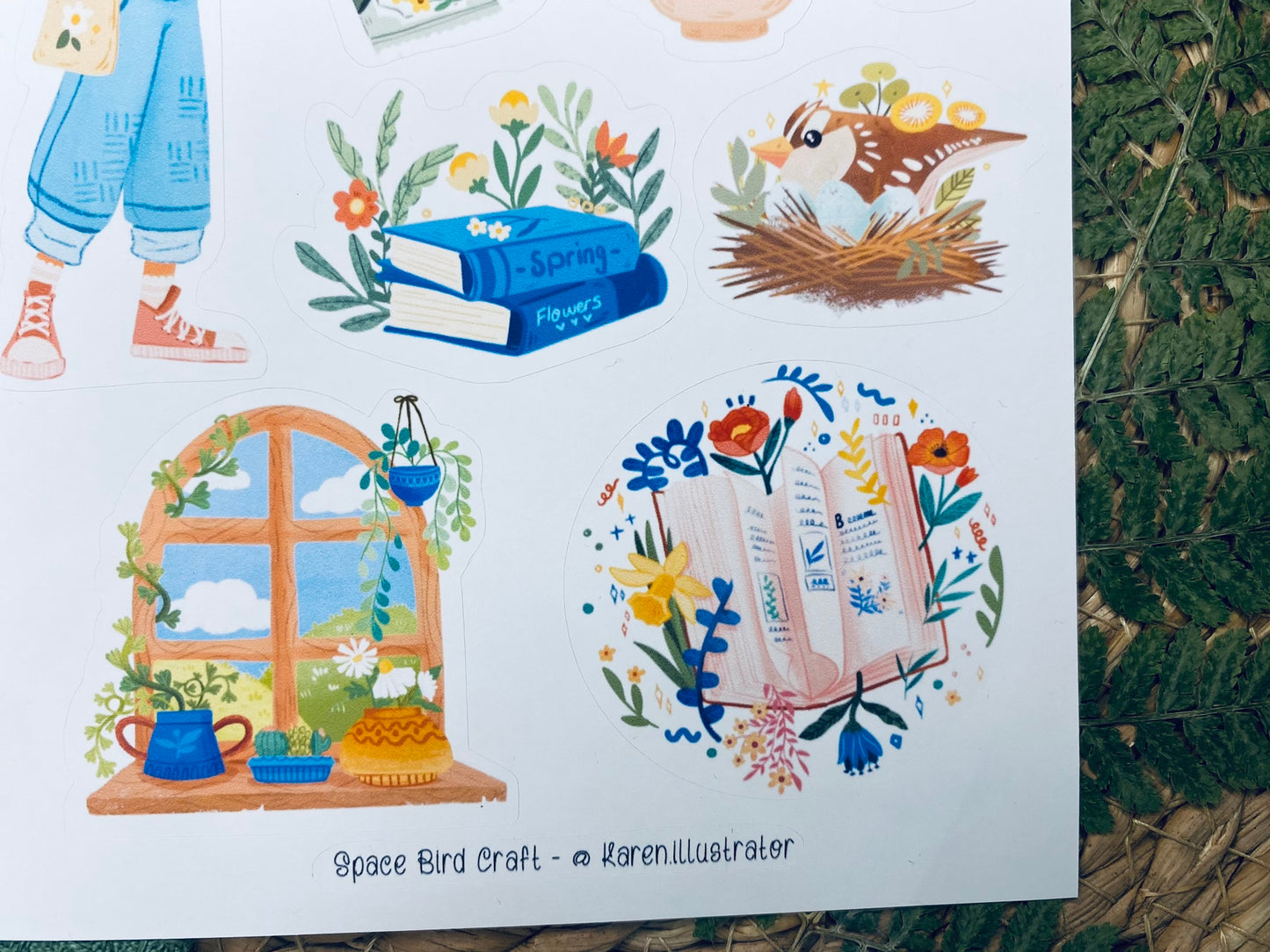 Hello Spring Sticker Sheet
