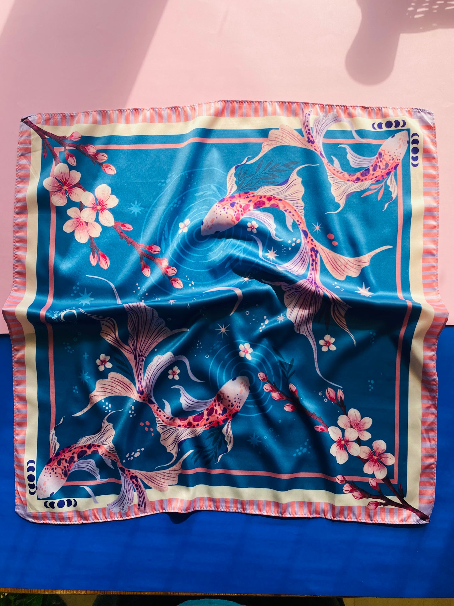 Sakura Tree Motive Scarf
