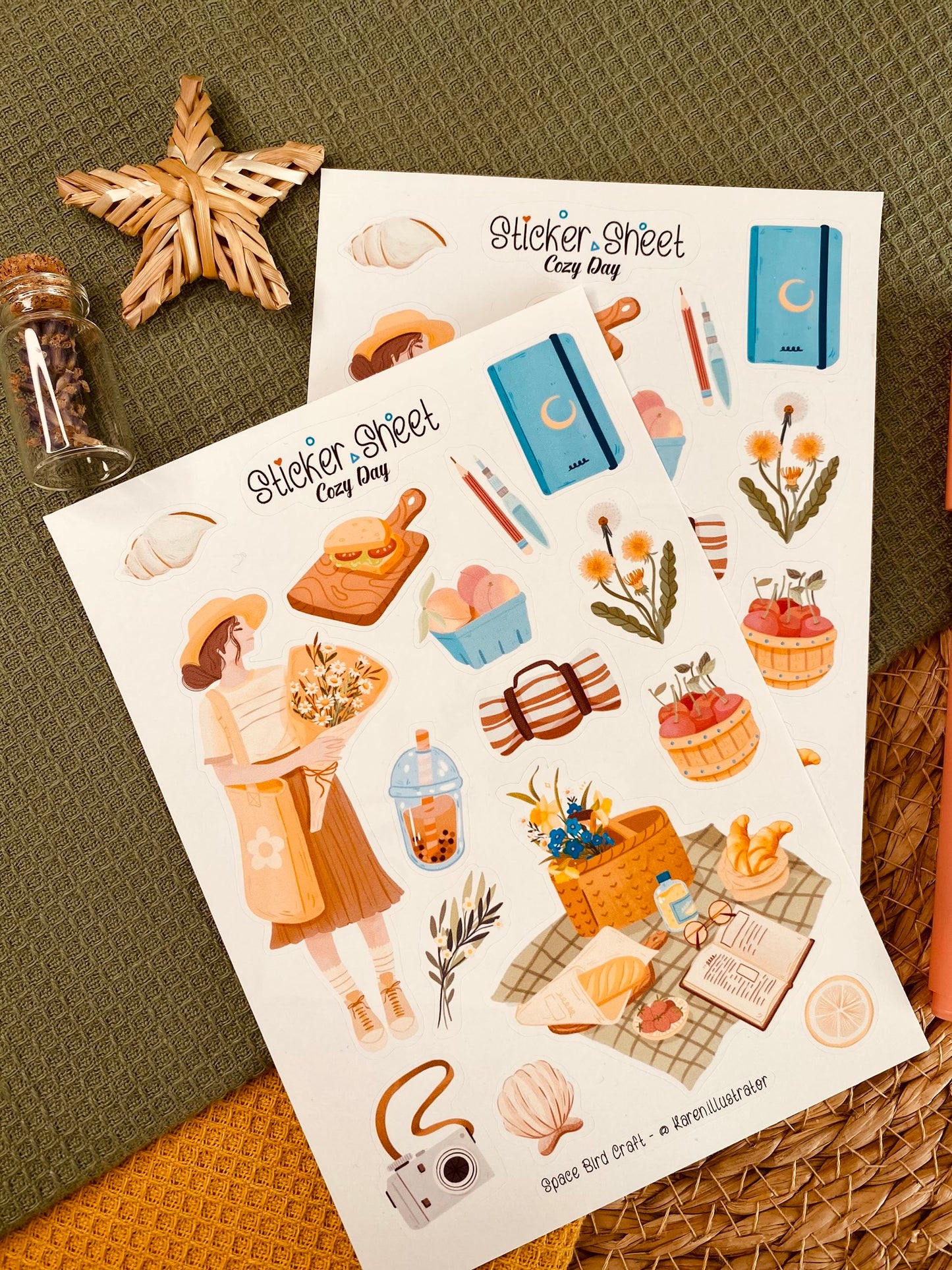 Cozy Day Sticker Sheet