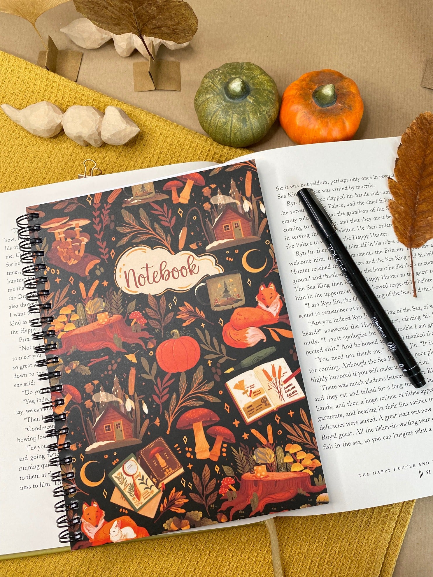 B Grade - Woodland Lined Notebook