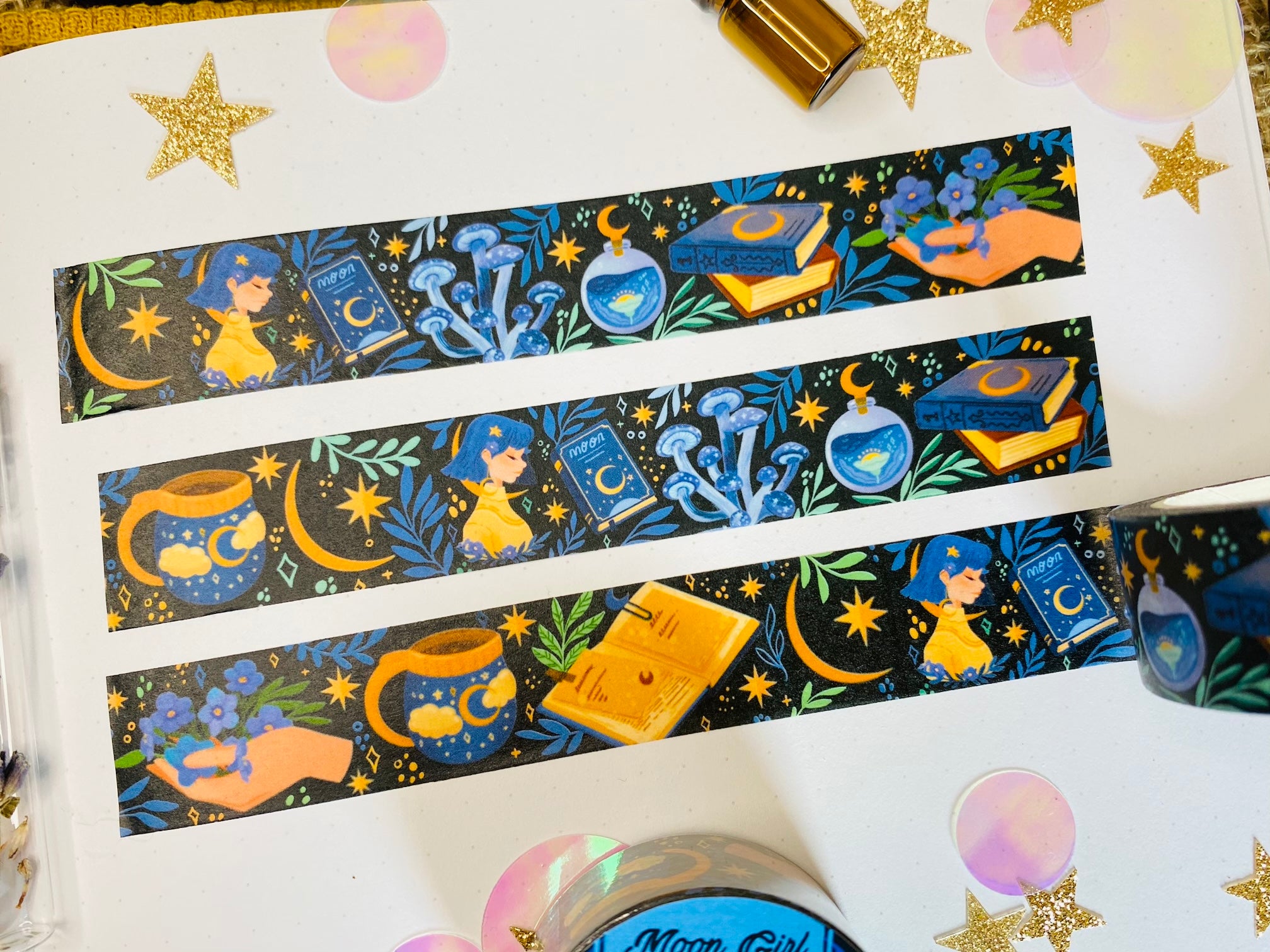 Moon Girl Washi Tape