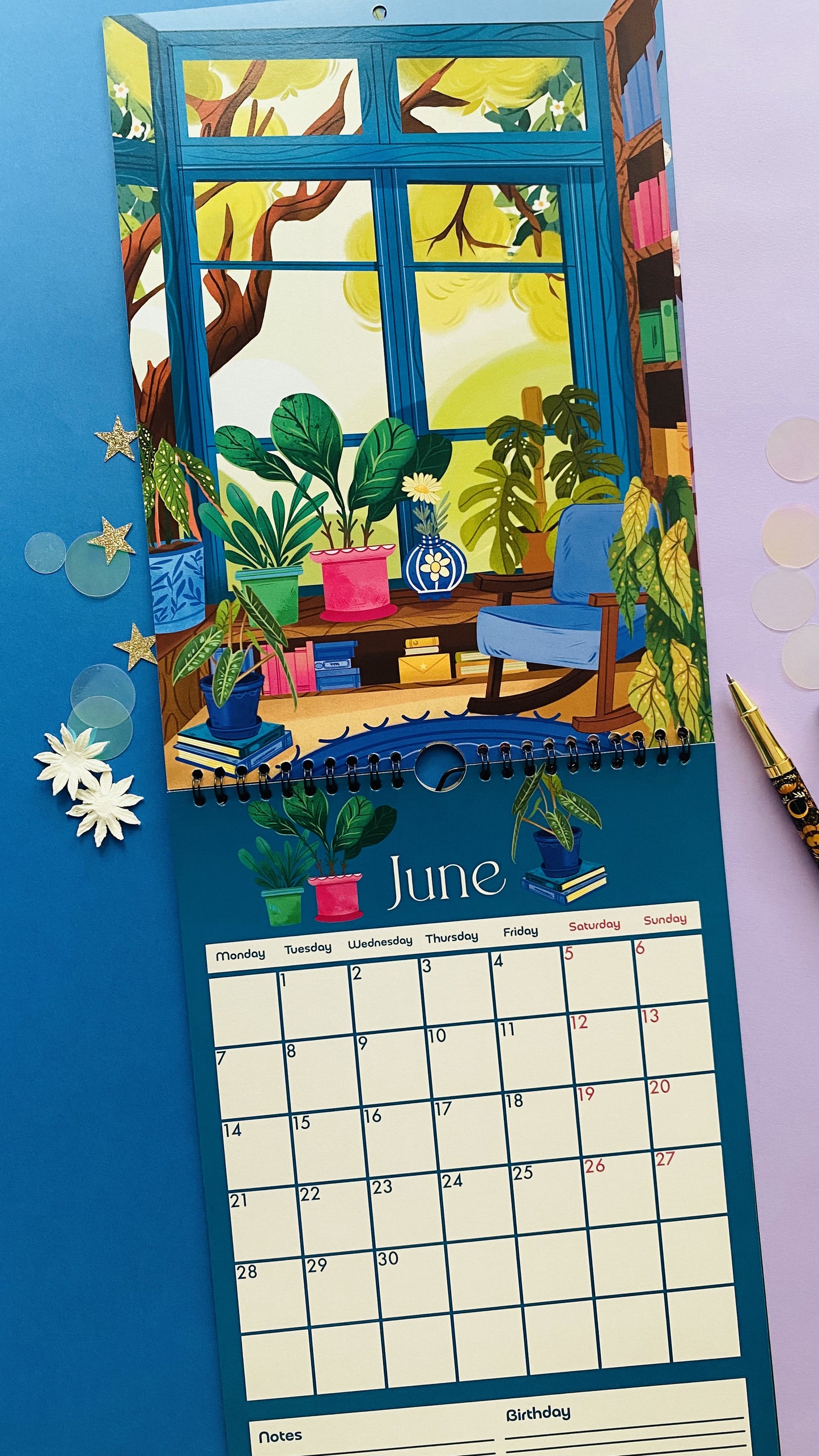 2027 Wall Calendar, Cozy Calendar