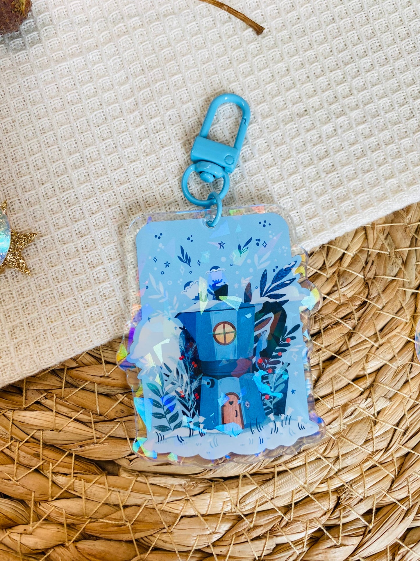 Coffee Pot Keycharm