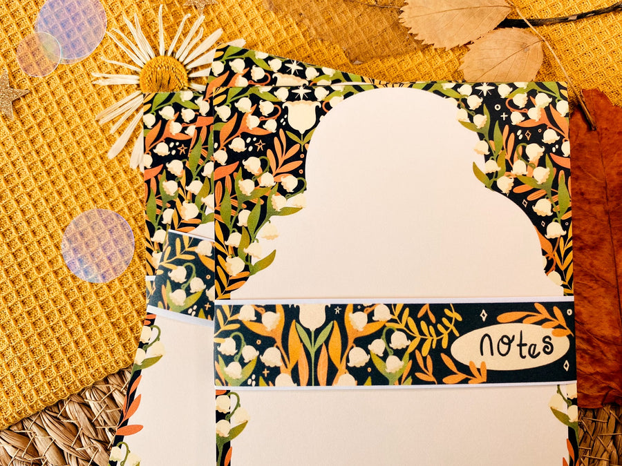 Lily A6 Notepad