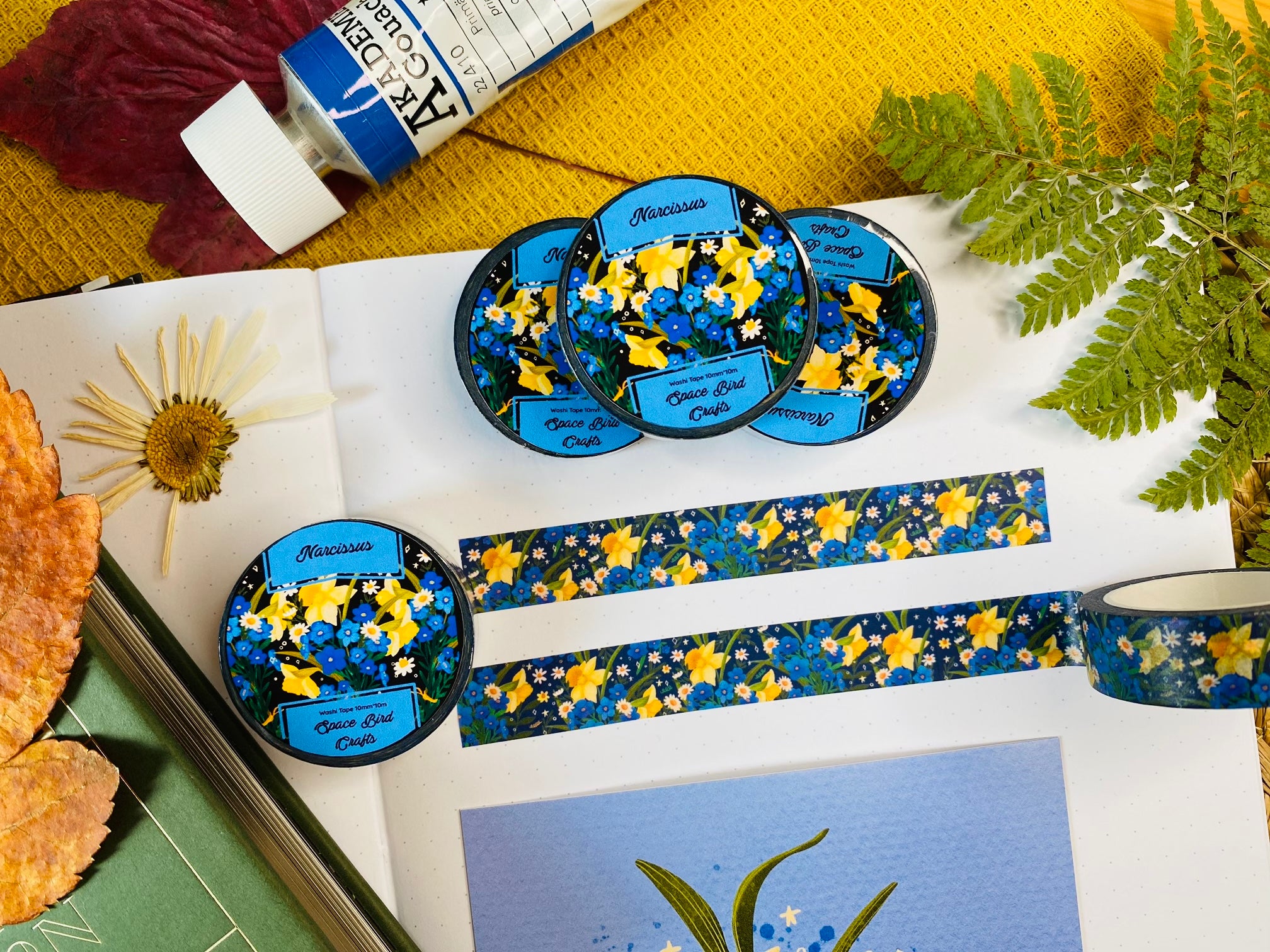 Narcissus Washi Tape