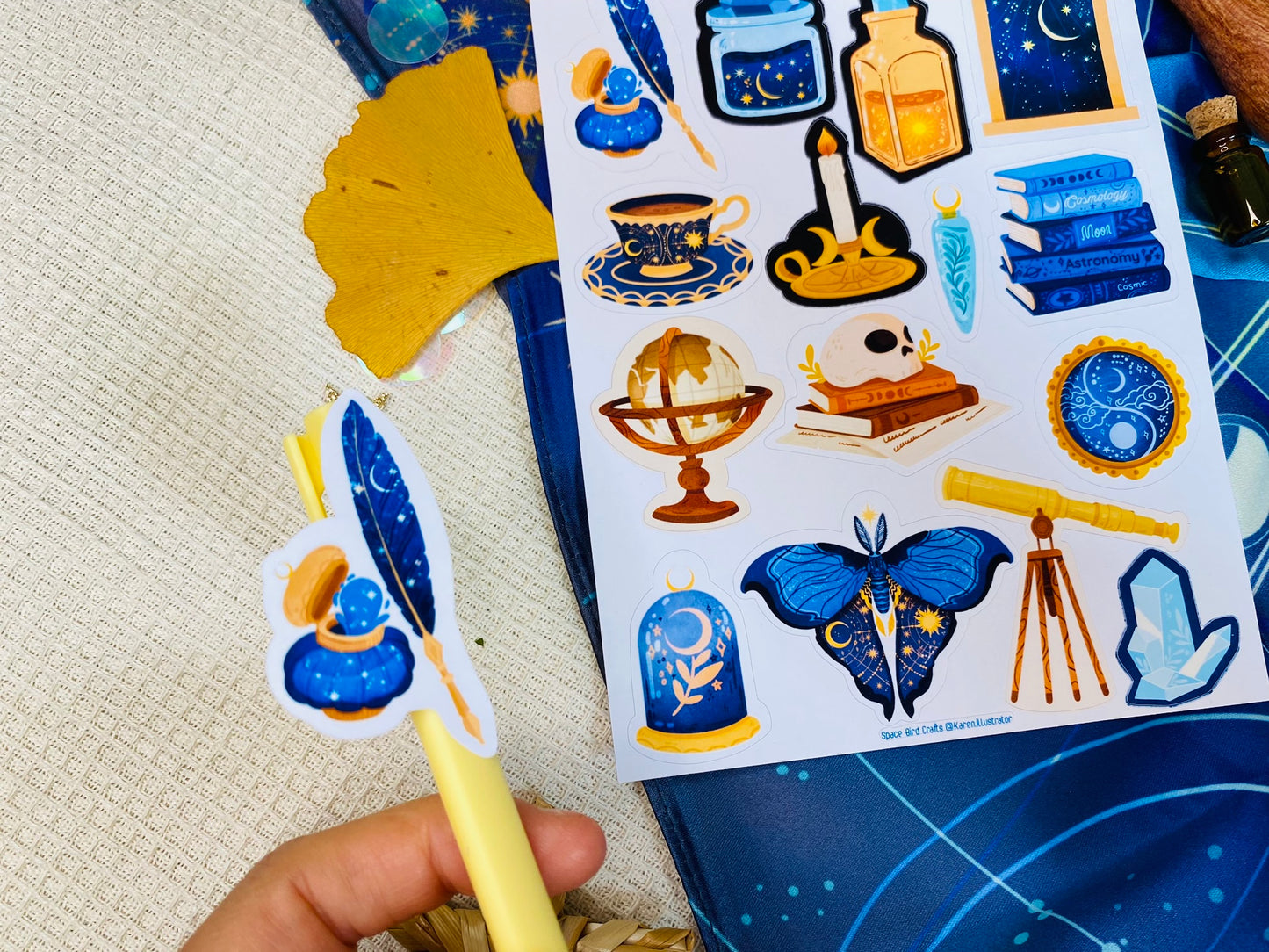 Cosmology Sticker Sheet