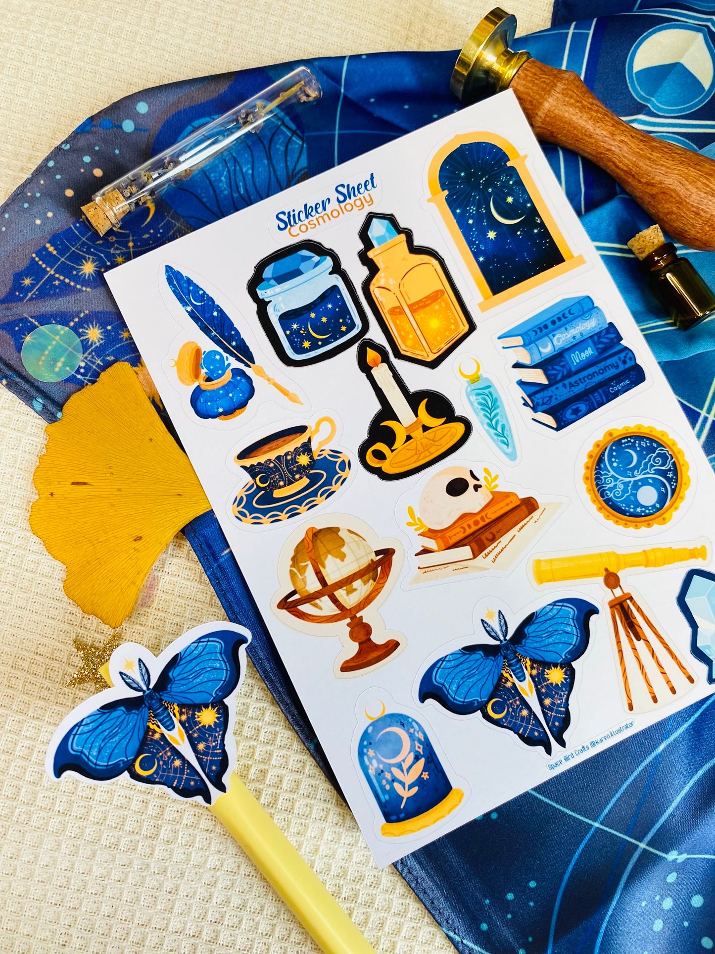 Witch Sticker Sheet