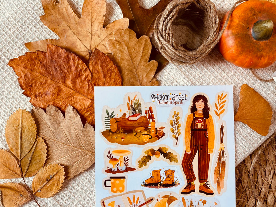 Autumn Spirit Sticker Sheet
