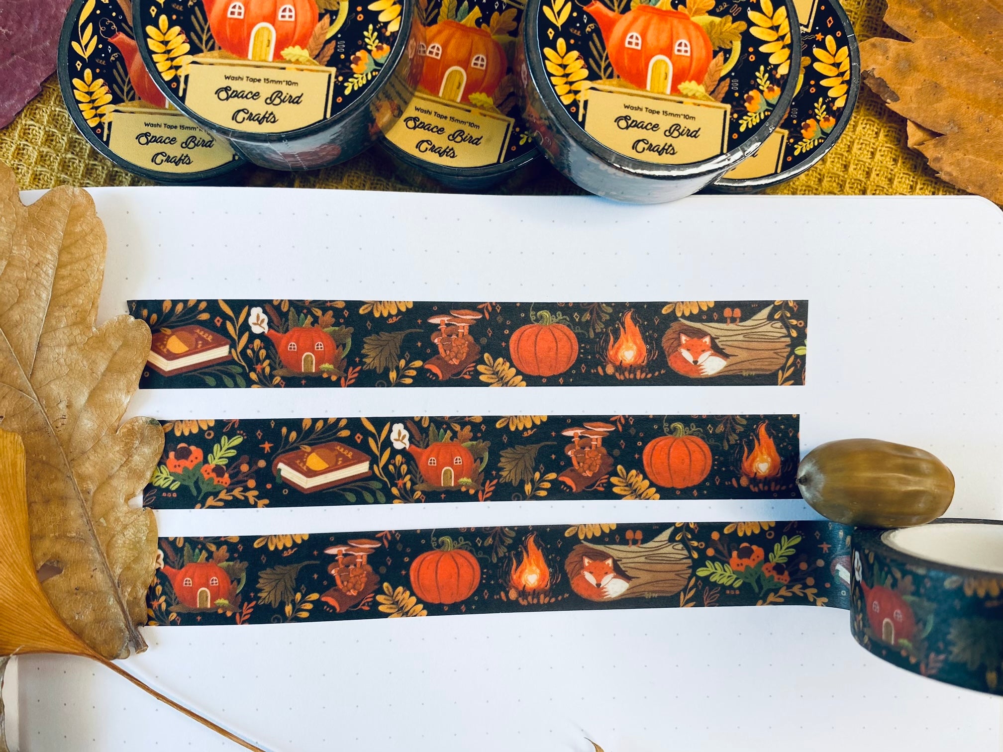 Pumpkin Washi Tape