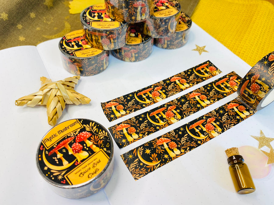 Mystic Mushroom Washi Tape 10m x 20mm