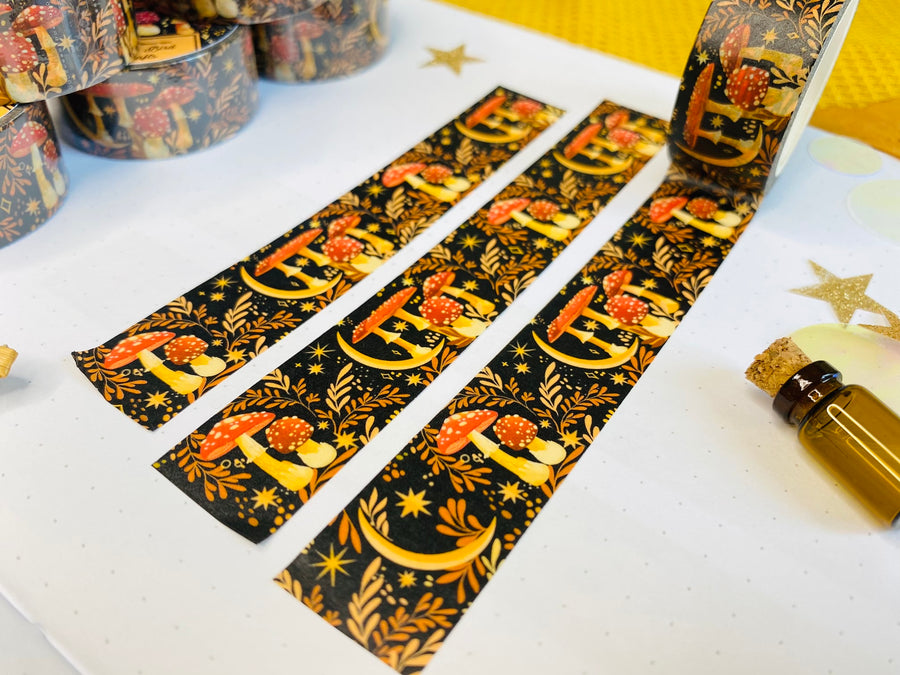Mystic Mushroom Washi Tape 10m x 20mm