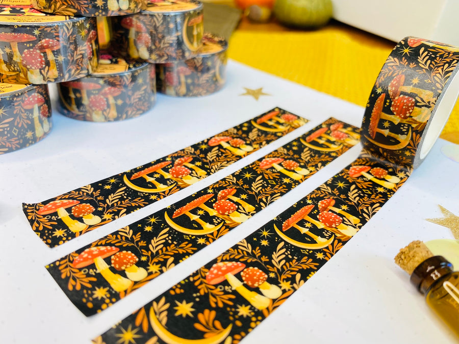 Mystic Mushroom Washi Tape 10m x 20mm