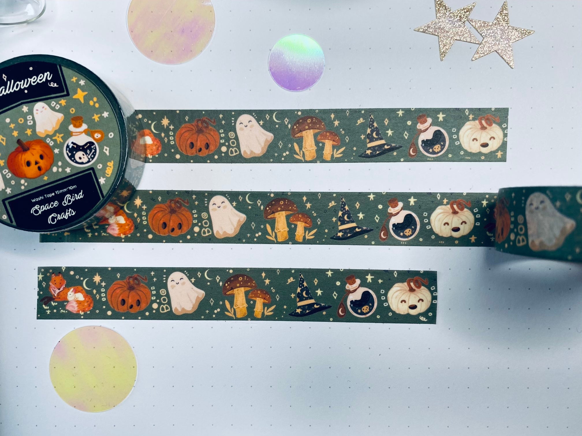 Halloween Washi Tape 10m x 15mm