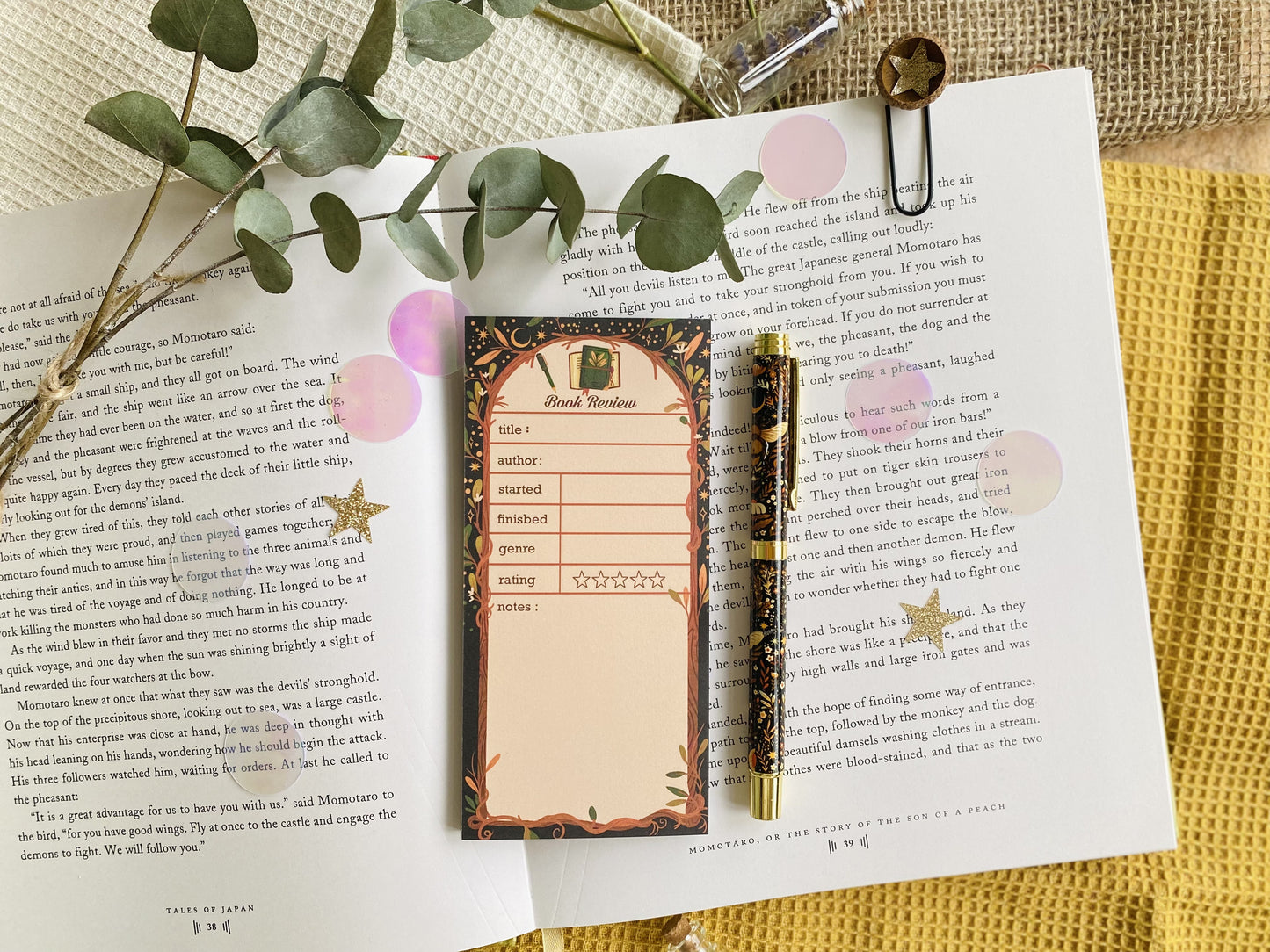 Reading Tracker Planner