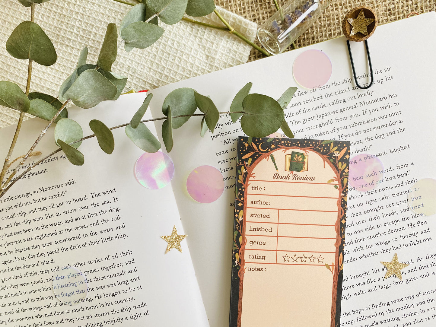 Reading Tracker Planner