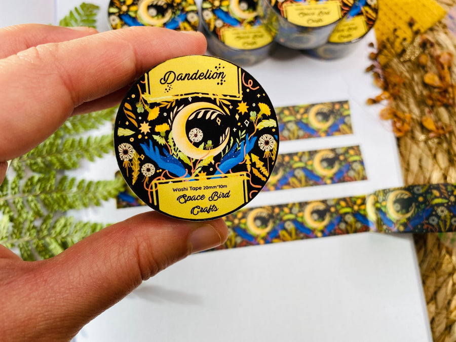 Dandelion Washi Tape 20mm x 10m