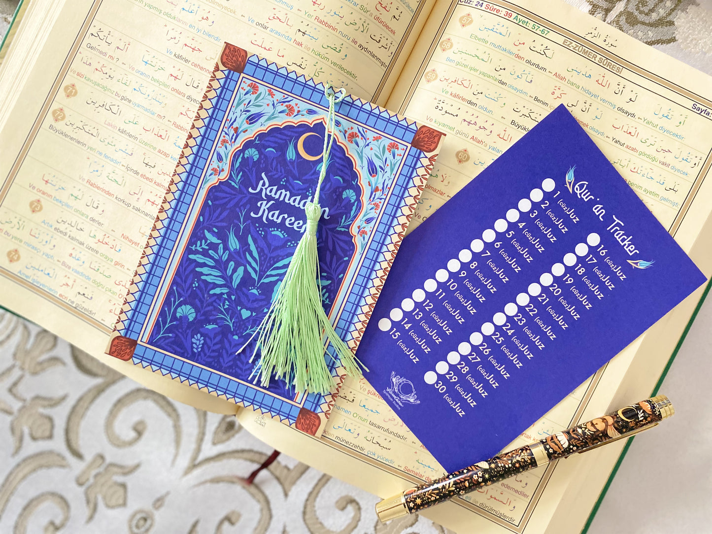 Quran Tracker Bookmark