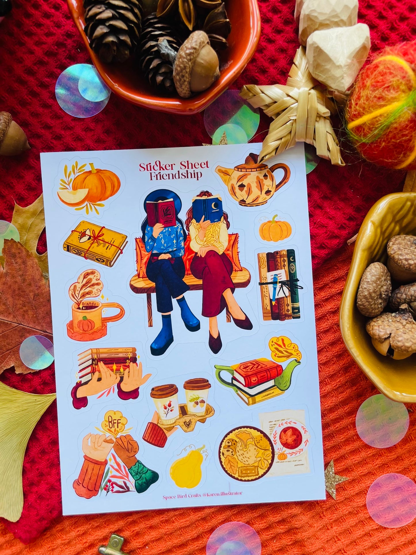Friendship Sticker Sheet
