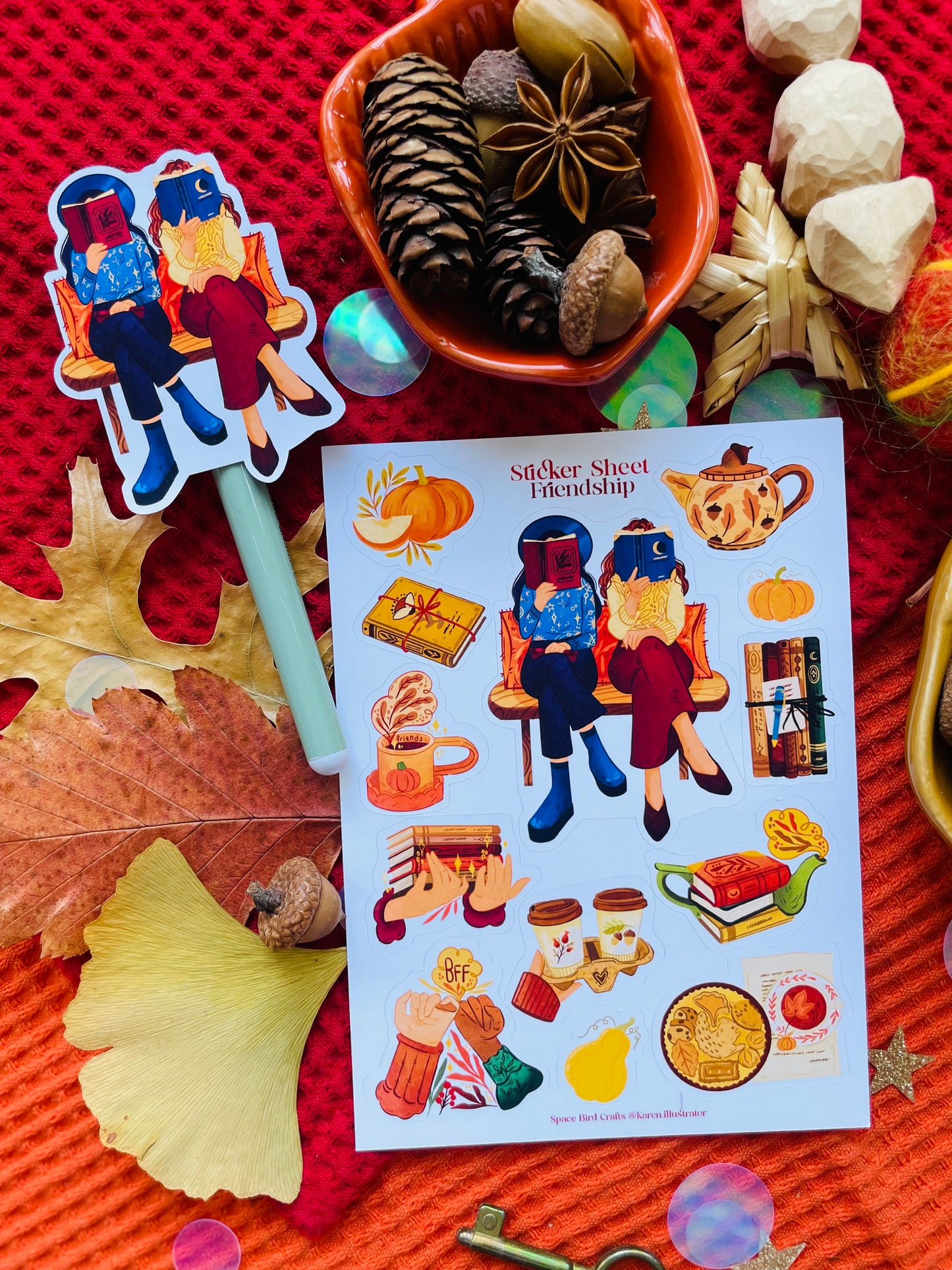 Friendship Sticker Sheet