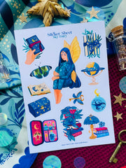 Sky Fairy Sticker Sheet
