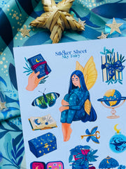 Sky Fairy Sticker Sheet