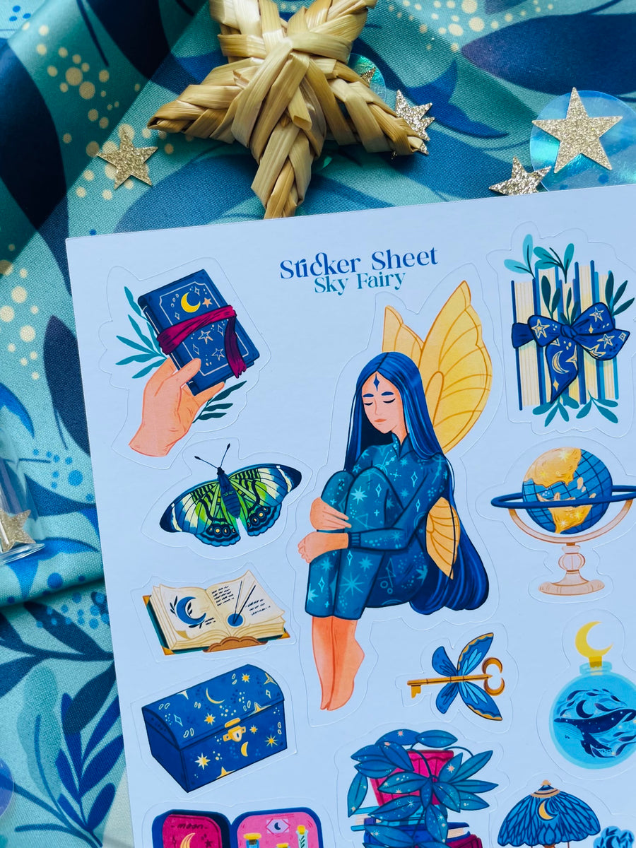 Sky Fairy Sticker Sheet