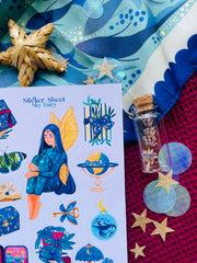 Sky Fairy Sticker Sheet