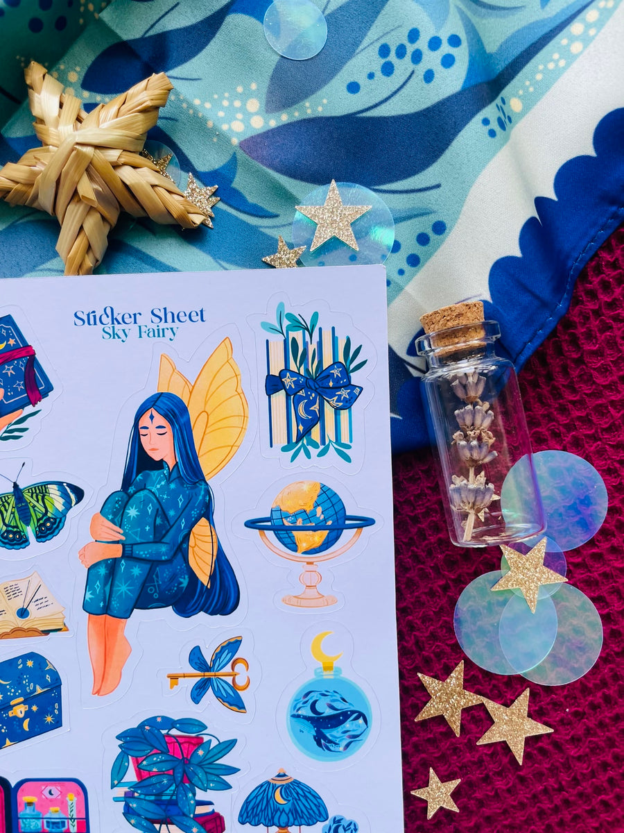 Sky Fairy Sticker Sheet